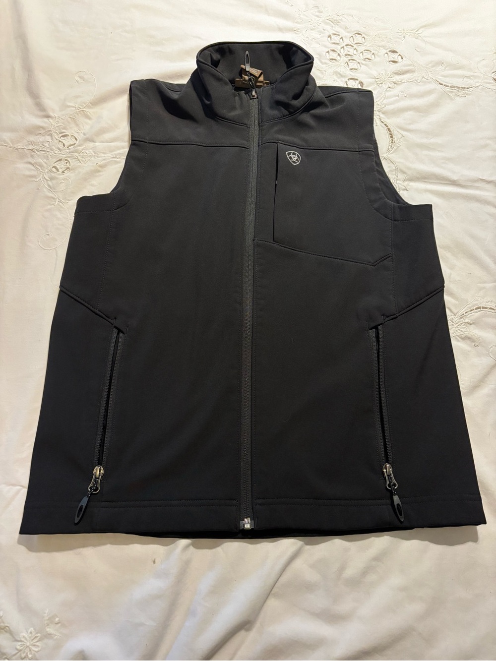 Youth Black Softshell Vest - Ariat